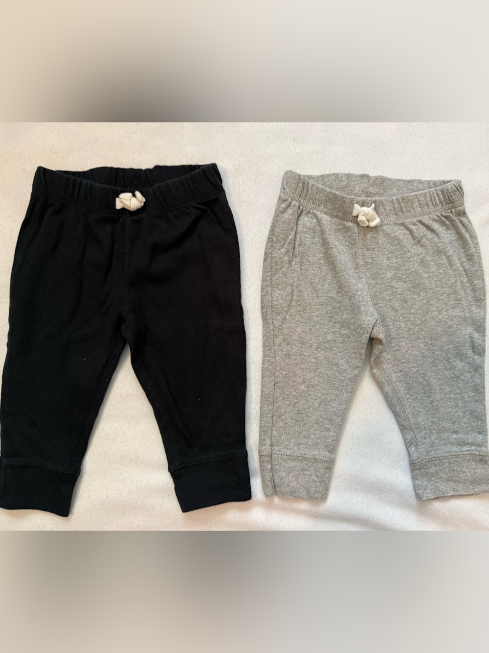 Carter's Black & Gray Toddler Jogger Pants